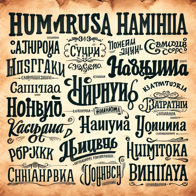 Смешные русские имена: История, примеры и культурное значение